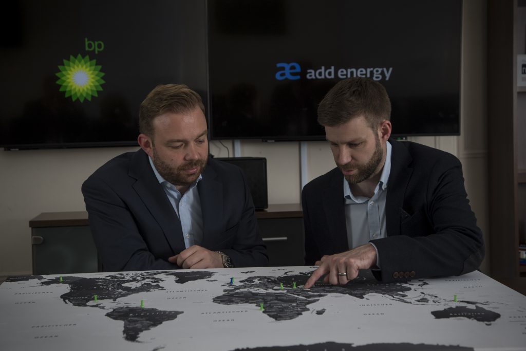 Add Energy Executive Vice President, Peter Adam (left) and Engineering Manager, Stuart Murray.