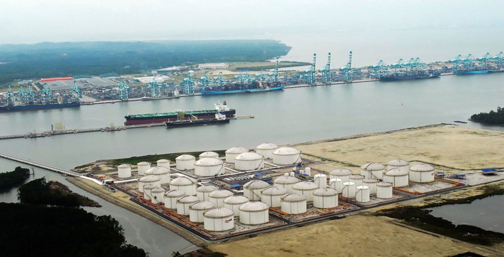 VTTI's ATT Tanjung Bin terminal in southern Malaysia