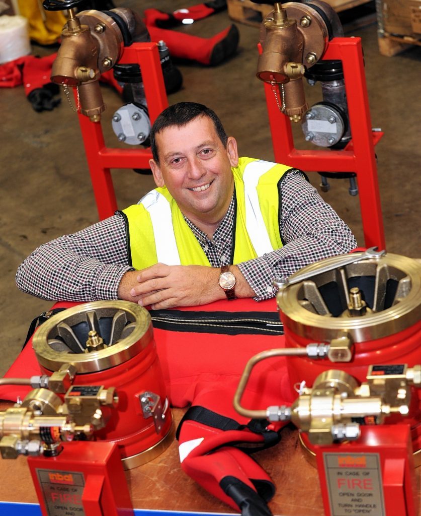 Blaze Manufacturing managing director Howard Johnson