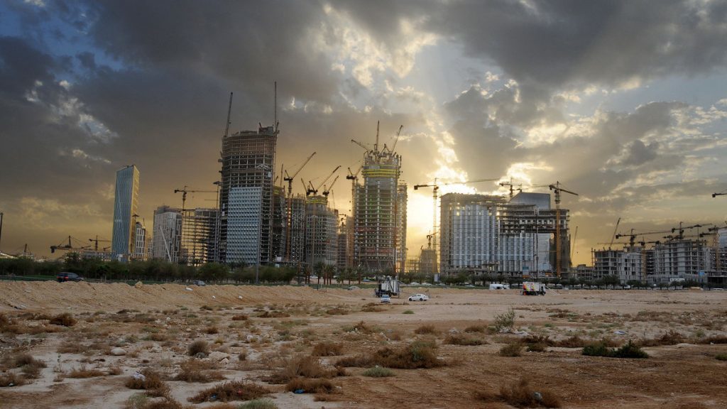 A Saudi city scape