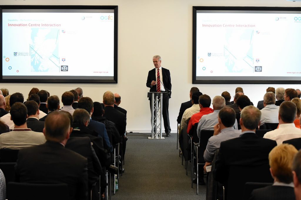 Decom North Sea's Decommissioning Technology Information Platform at Aker Solutions, Dyce.
Picture of Ian Philips, (CEO, OGIC).

Picture by KENNY ELRICK     15/09/2016