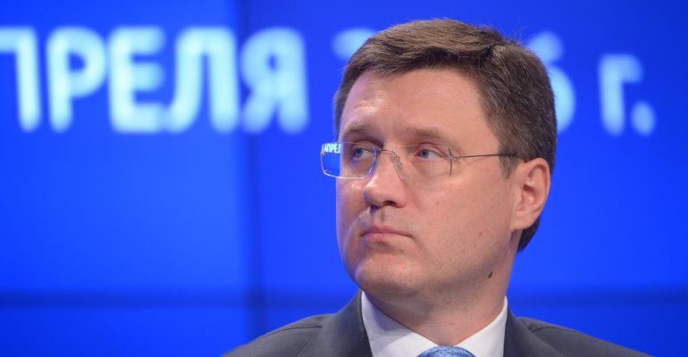 Russian Energy Minister Alexander Novak