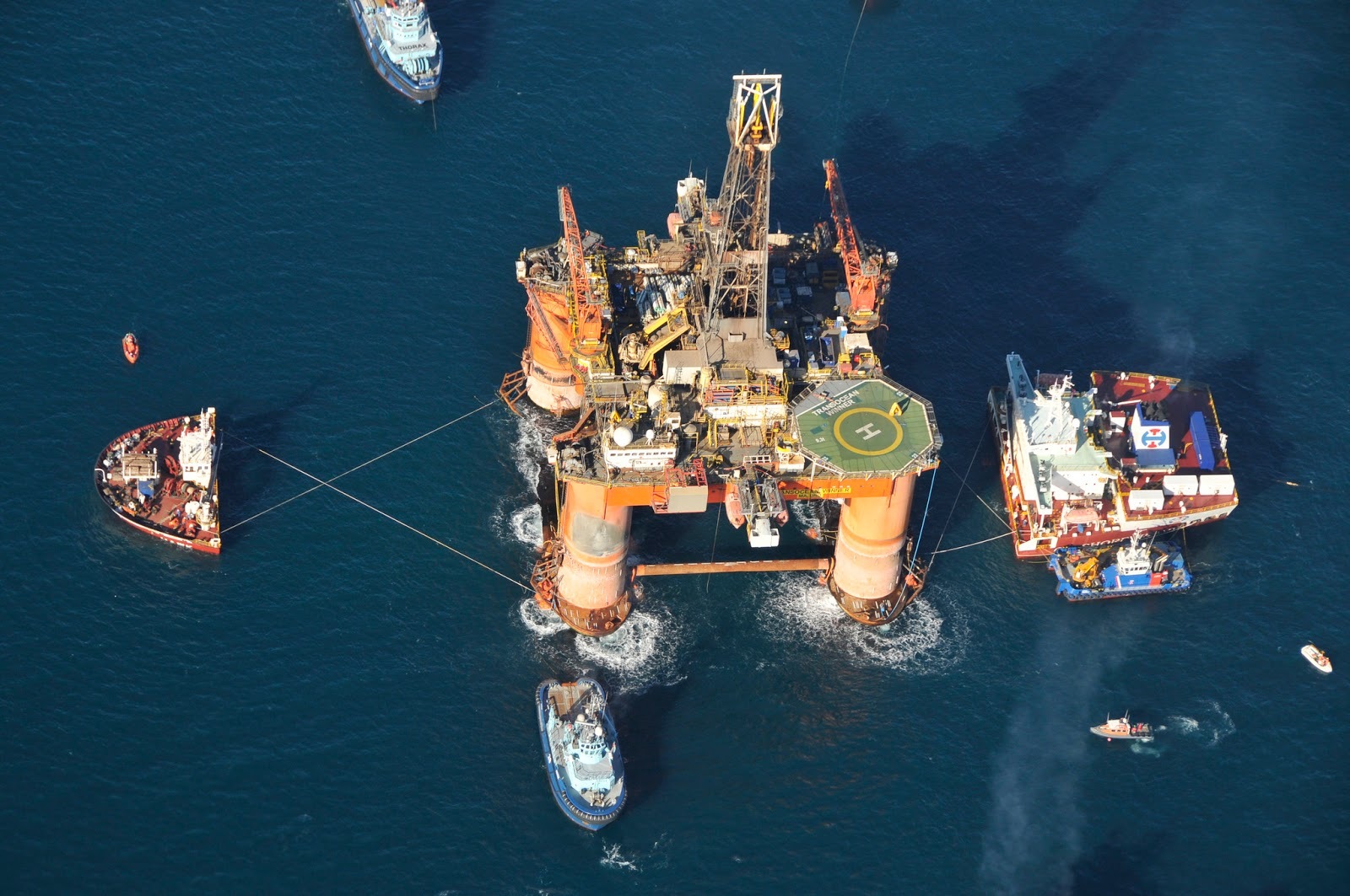 The Transocean Winner. Picture courtesy of MCA.