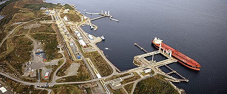 The Sture Terminal in Norway