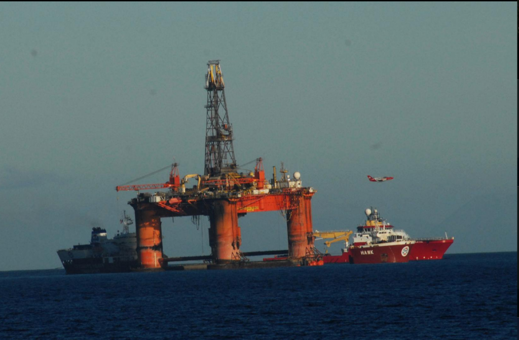 The Transocean Winner rig