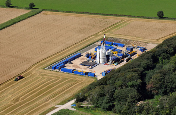 A file photo of a Cuadrilla site