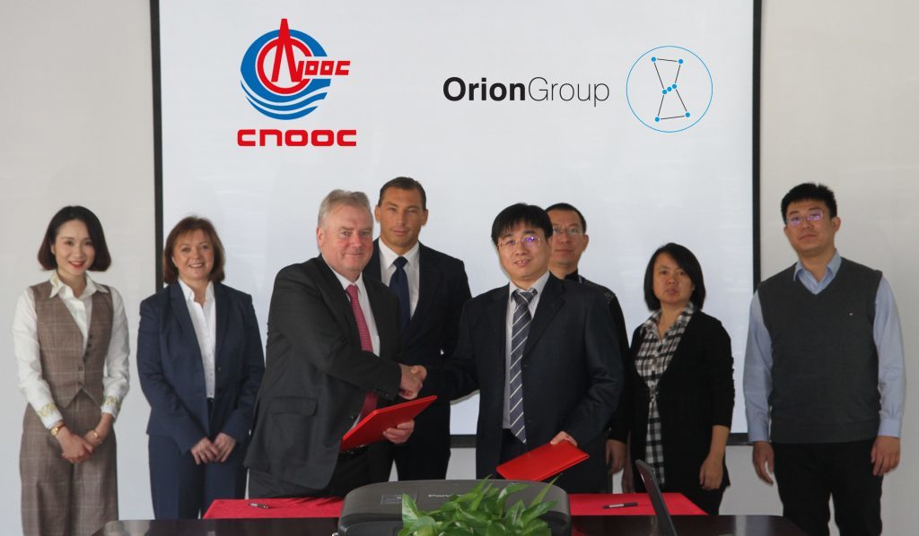 CNOOC and Orion Group have struck a deal
