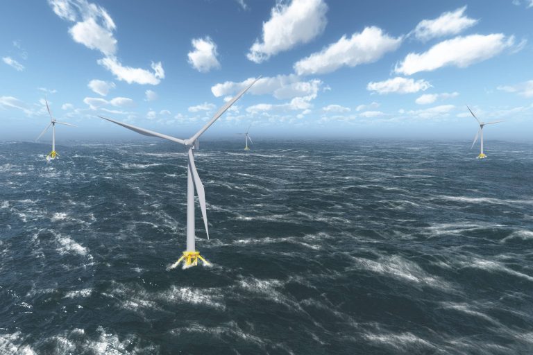 EDF's pilot floating windfarm