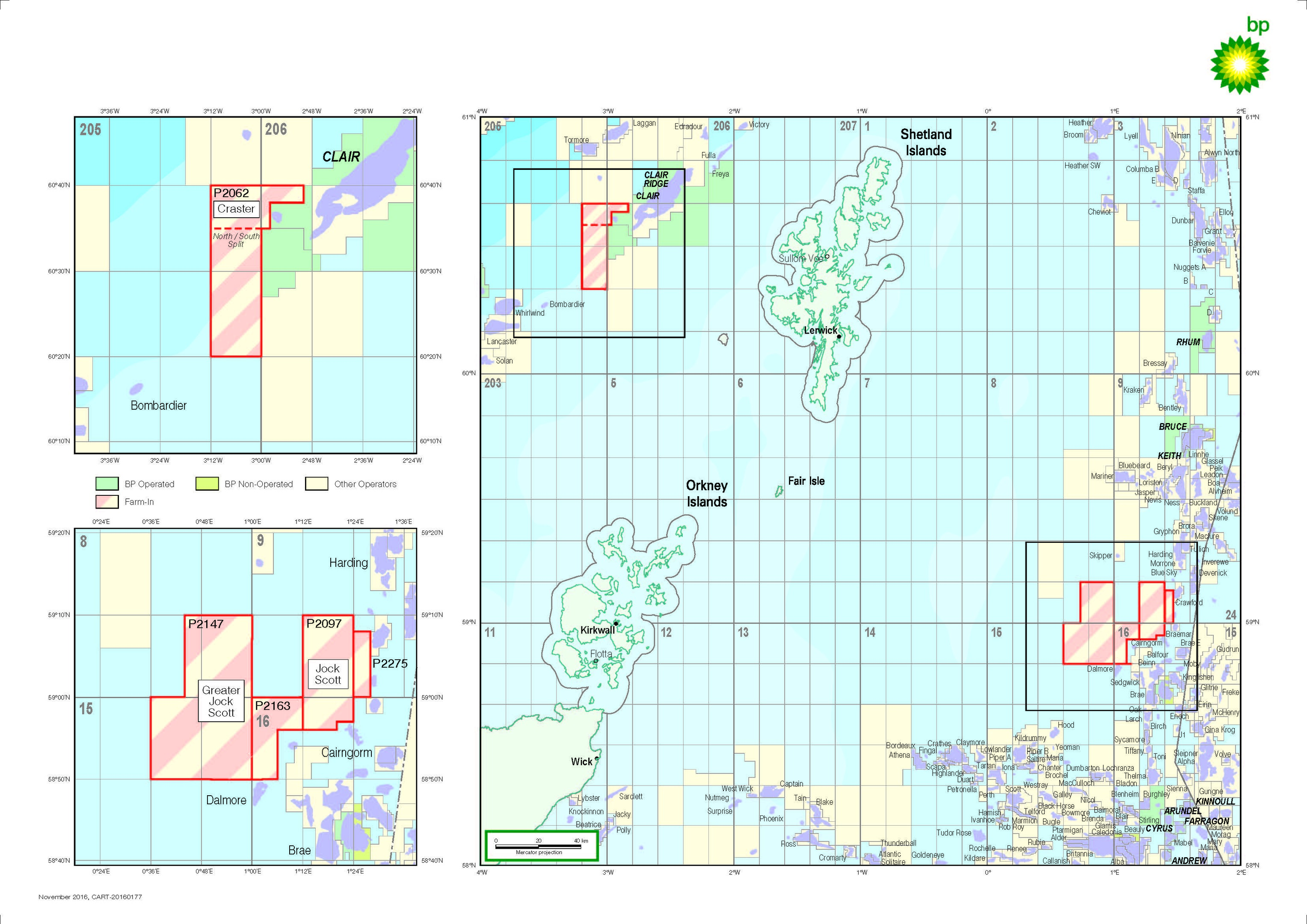 Map of Jock Scott and Craster