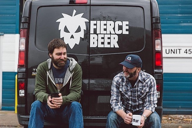 L to R - David McHardy, Operations Director and Dave Grant, Managing Director Fierce Beer.