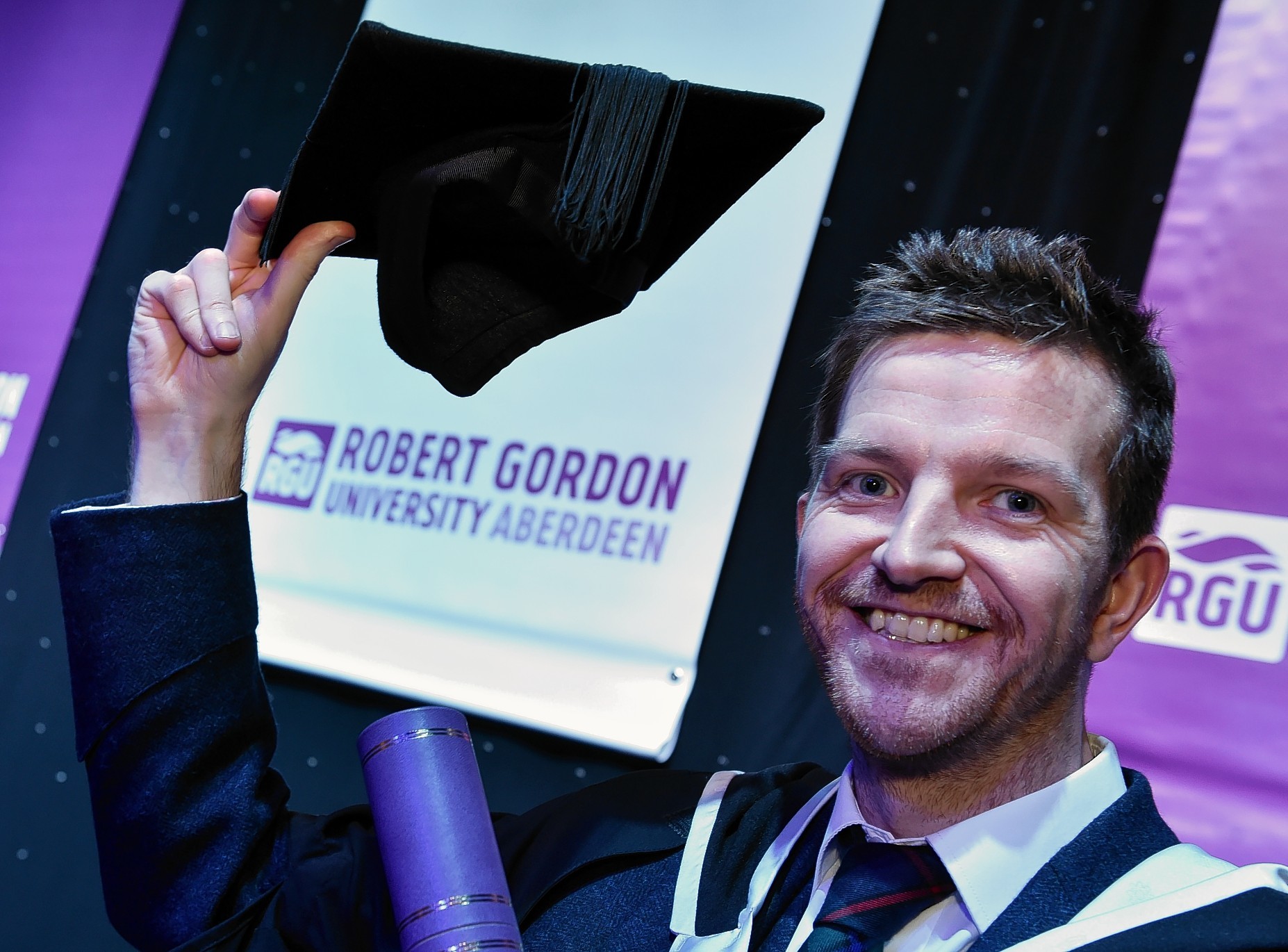 RGU graduate Chris Campbell