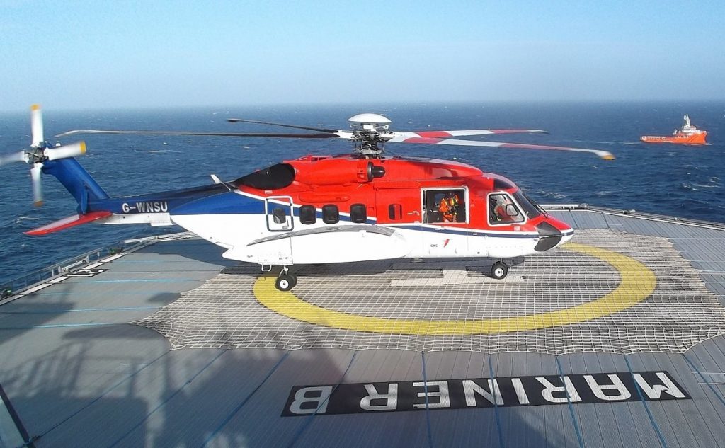 CHC Sikorsky lands on Statoil’s Mariner B