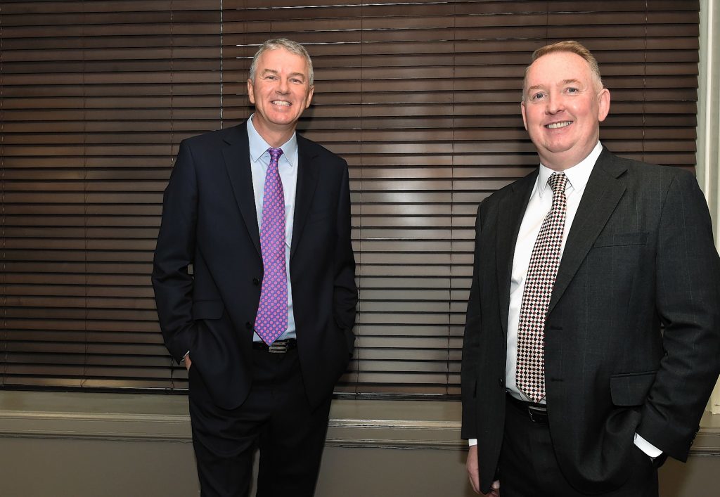 Doug Webster (left), formerly of Shell, and Peter Black, EnergySys MD