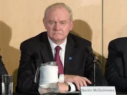 Former NI deputy first minister Martin McGuinness