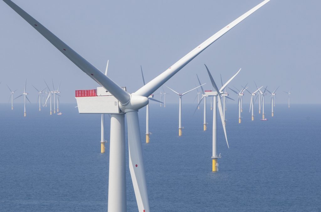 ScottishPower's first offshore wind farm West of Duddon Sands.