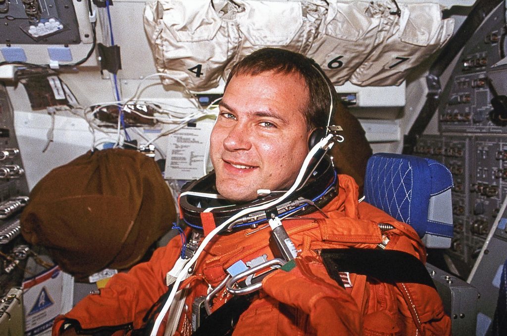 US astronaut Rick Hieb