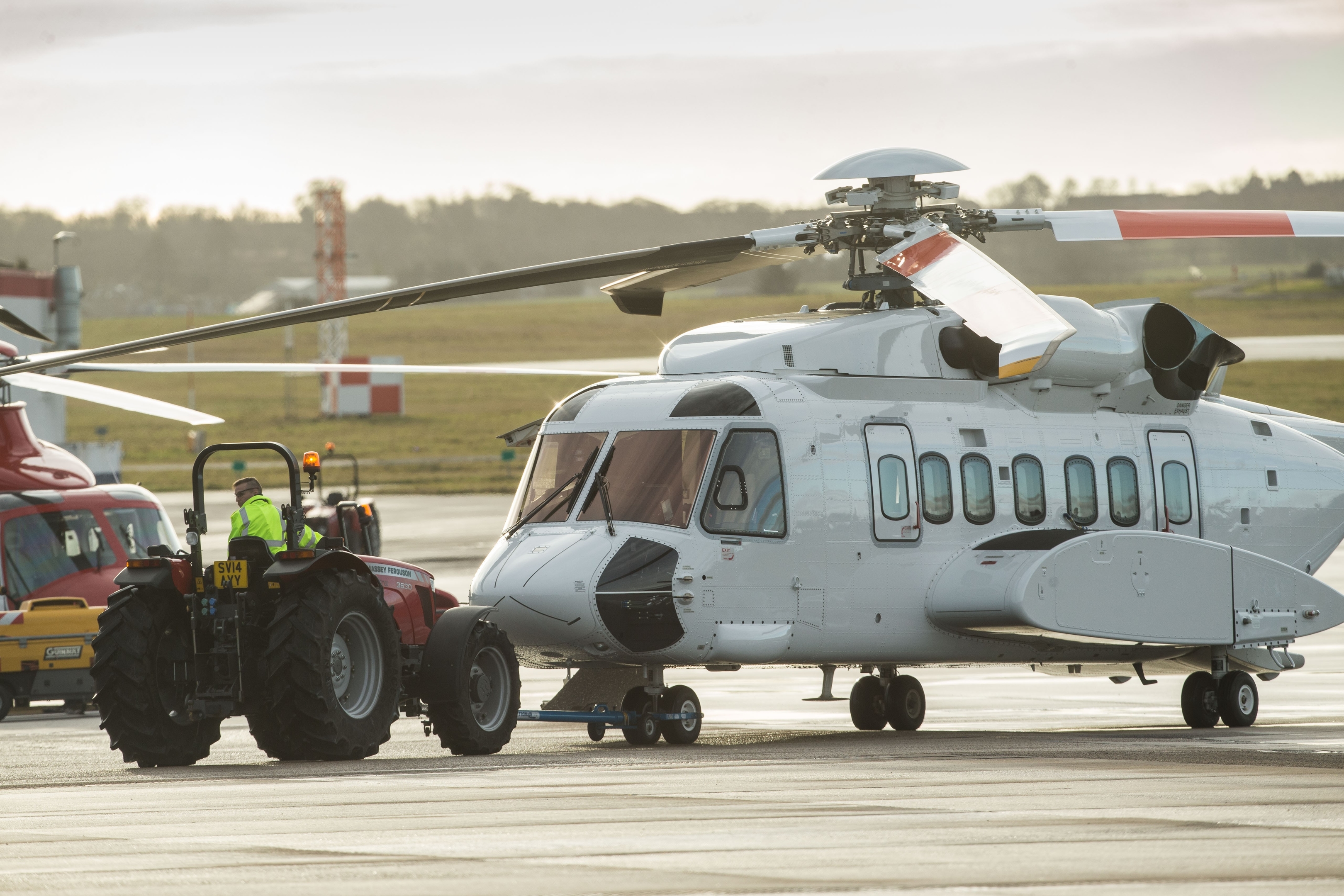 S-92 helicopters have to undergo mandatory checks before they are able to fly