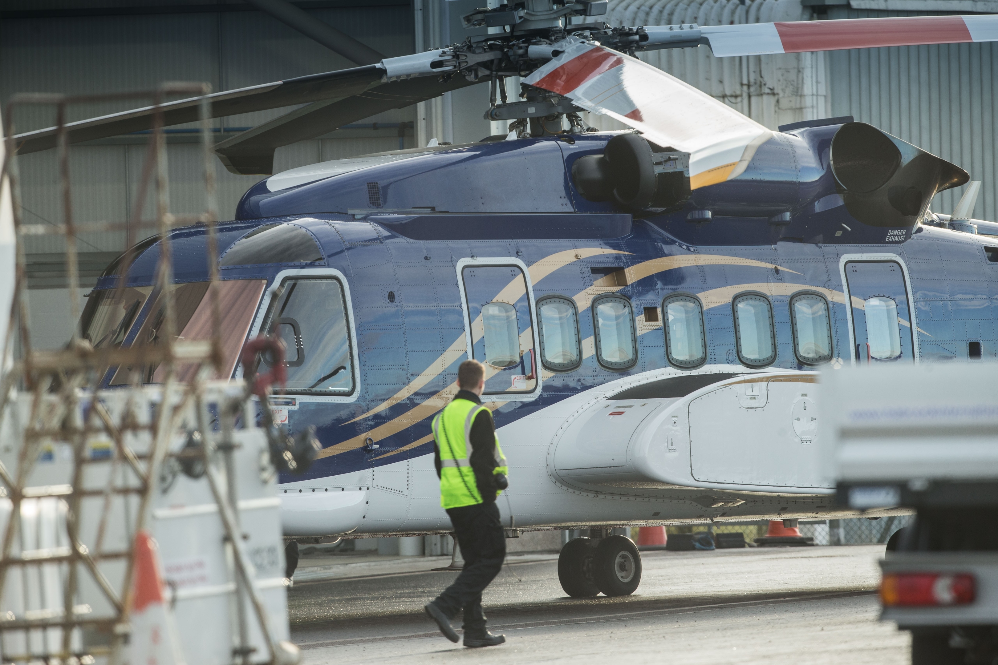 S-92 helicopters have to undergo mandatory checks before they are able to fly