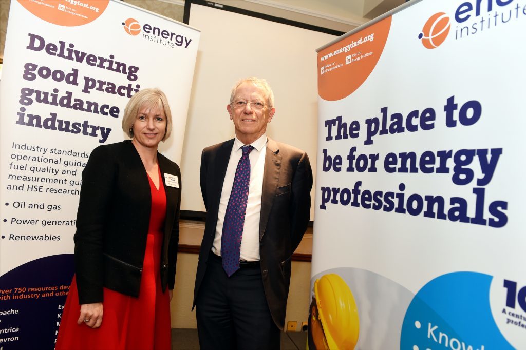 Energy Institute CEO Louise Kingham and Sir David King