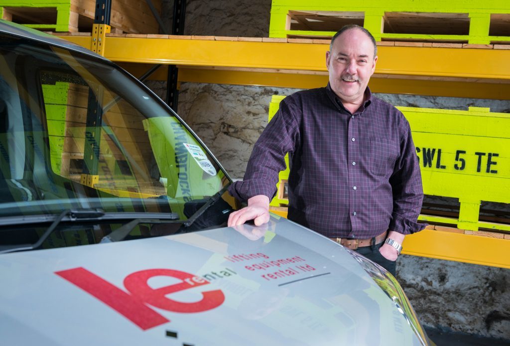 John Aitken, owner of Lifting Equipment Rental, announces an investment of six-figures in the upgrade its hydraulic fleet.