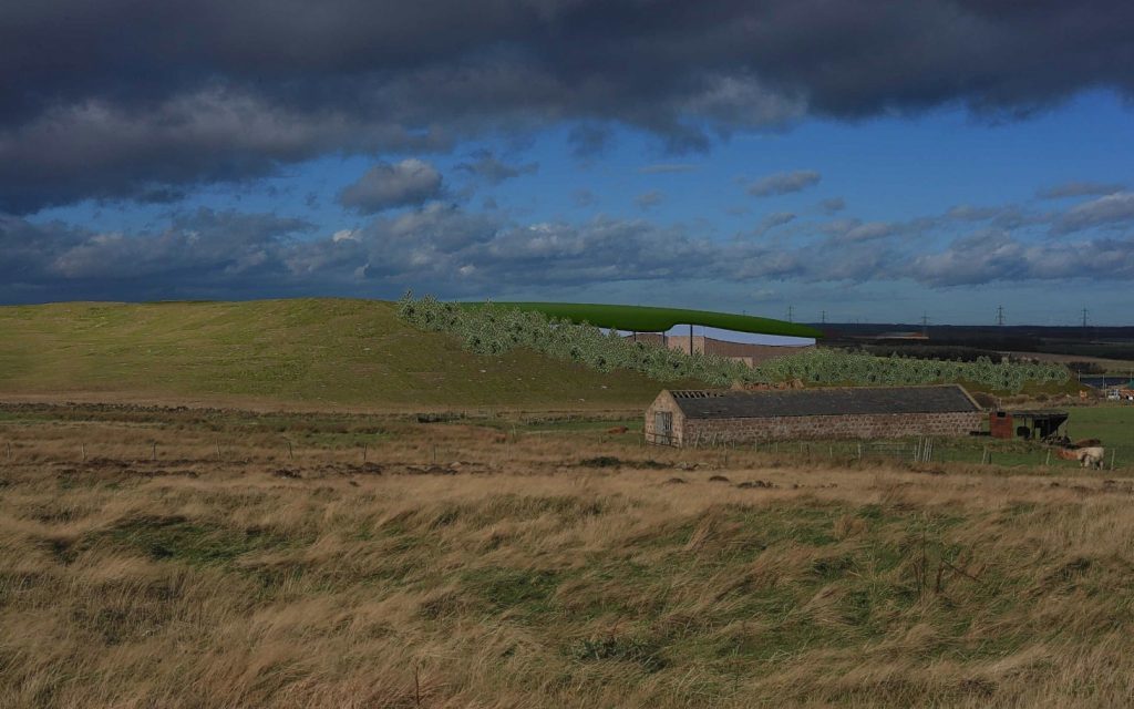 NorthConnect wants to build on land at Boddam. Picture by NorthConnect/ Atmos.