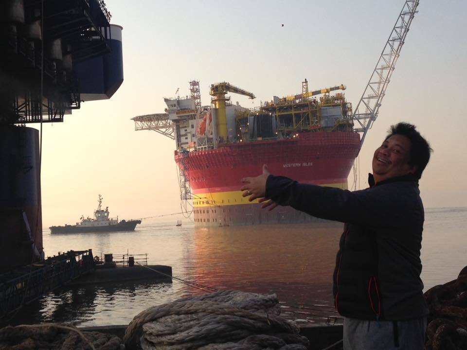 The Western Isles FPSO leaves China