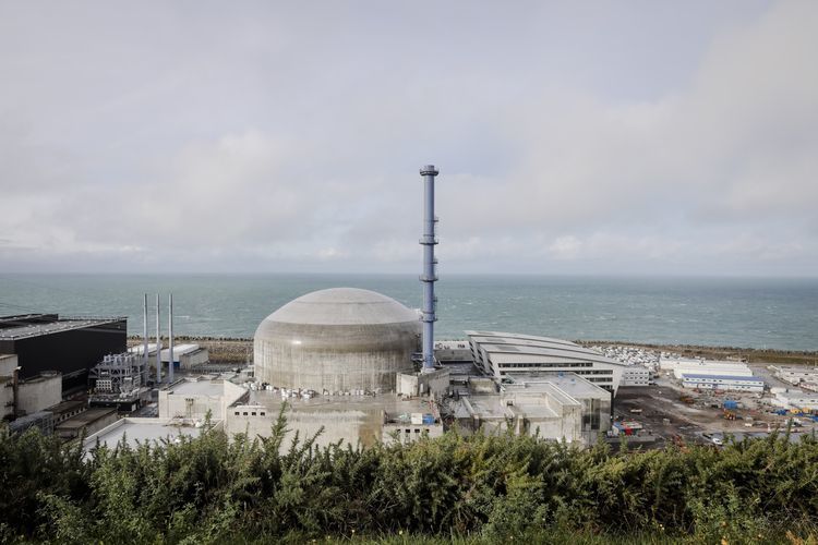 Electricity de France SA's Flamanville Nuclear Power Station