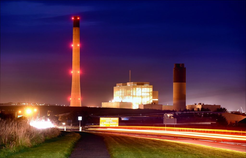 Peterhead Power Station.