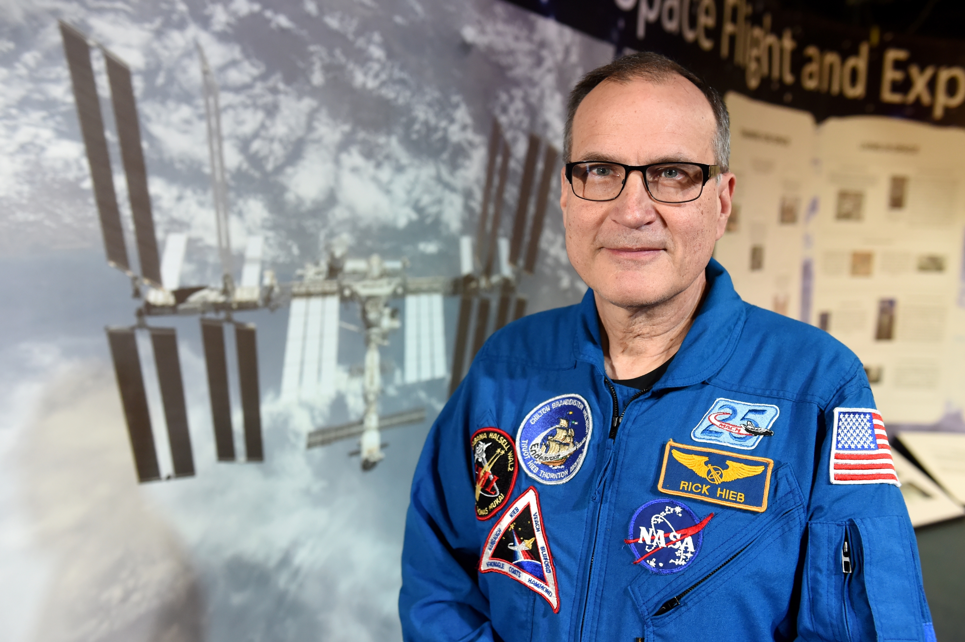 Astronaut Richard Hieb