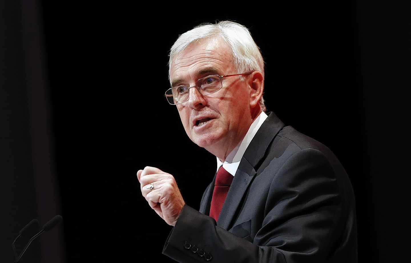 File photo of shadow chancellor John McDonnell