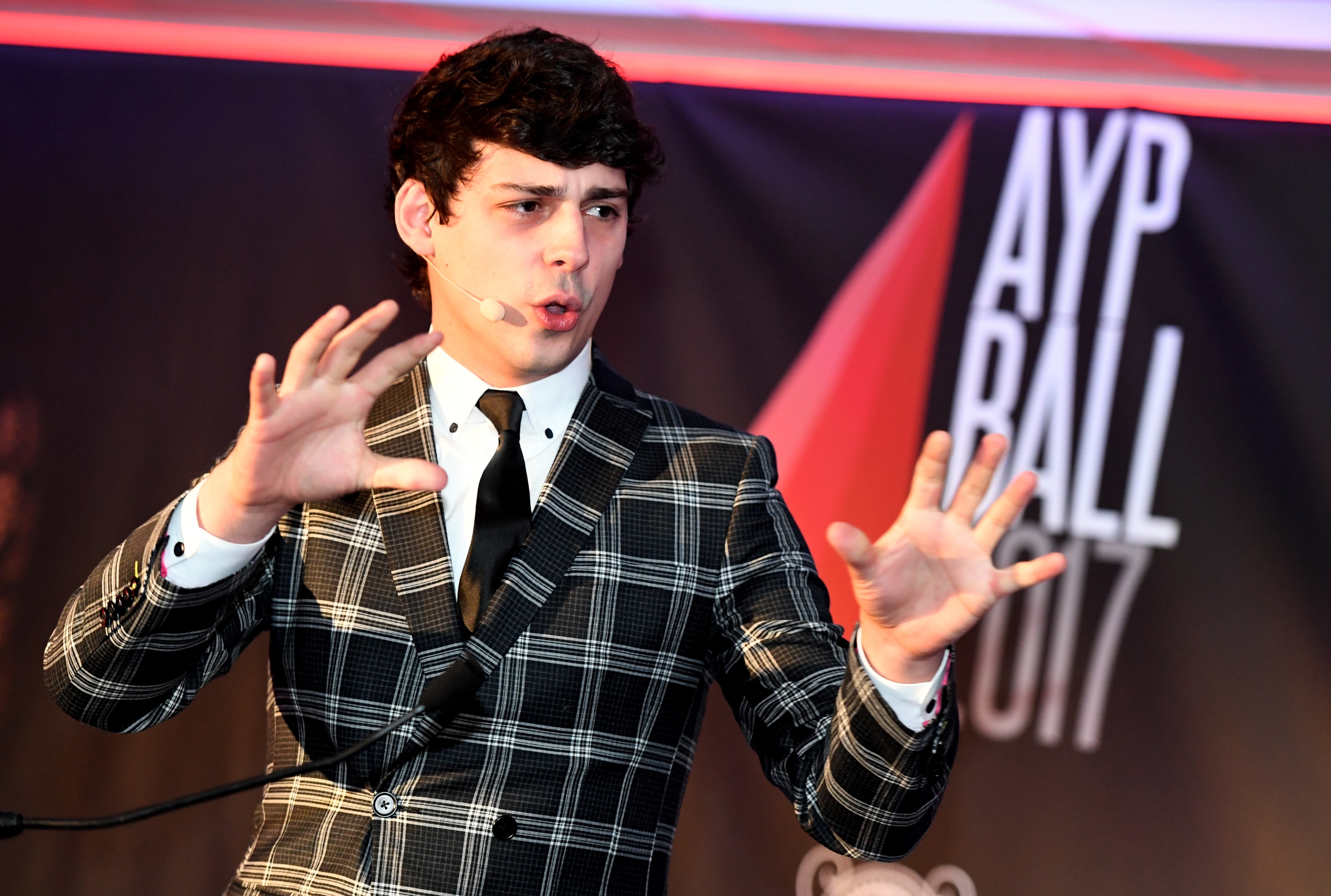 The AYP Aberdeen Young Professionals Ball, Host for the Evening, Comedian Matt Richardson.