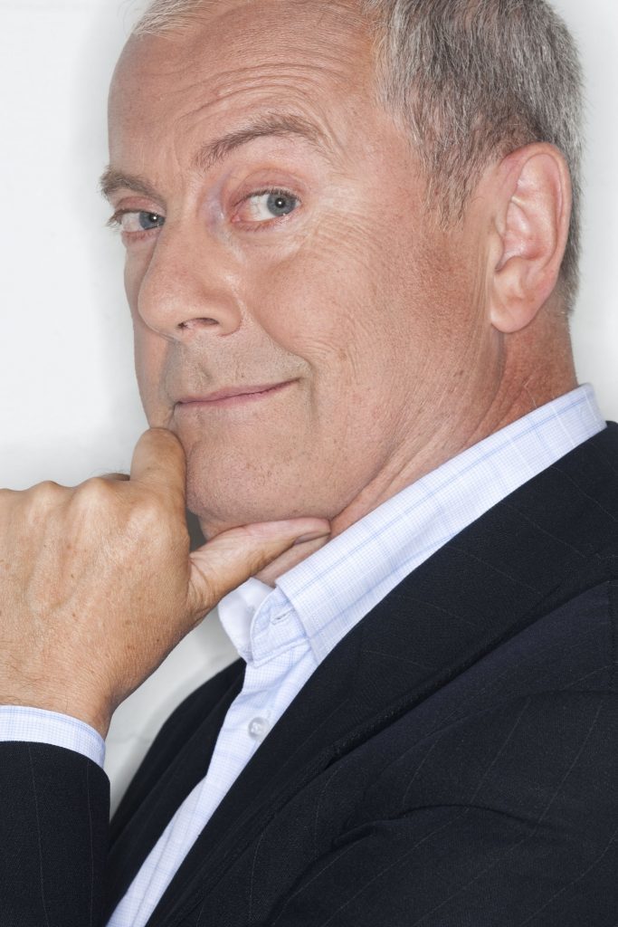 Presenter, Giles Brandreth