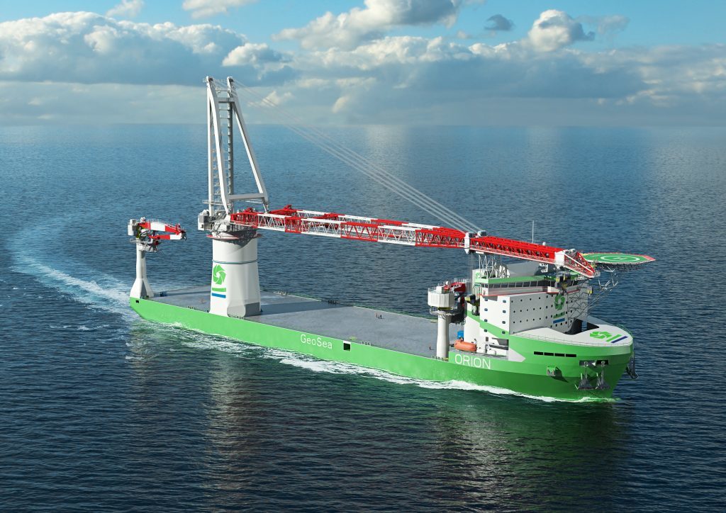 The world’s first LNG fuelled offshore construction vessel being built for DEME will be powered by Wartsila.