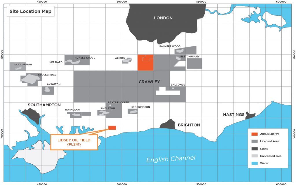 Angus Energy's Lidsey Oil Field