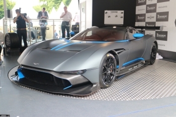 The Aston Martin Vulcan track car features NEXCEL technology