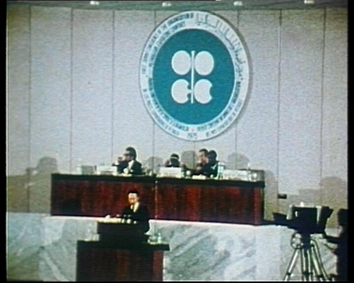 A meeting of OPEC in 1975