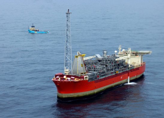 The Searose FPSO on the White Rose field, offshore Newfoundland and Labrador