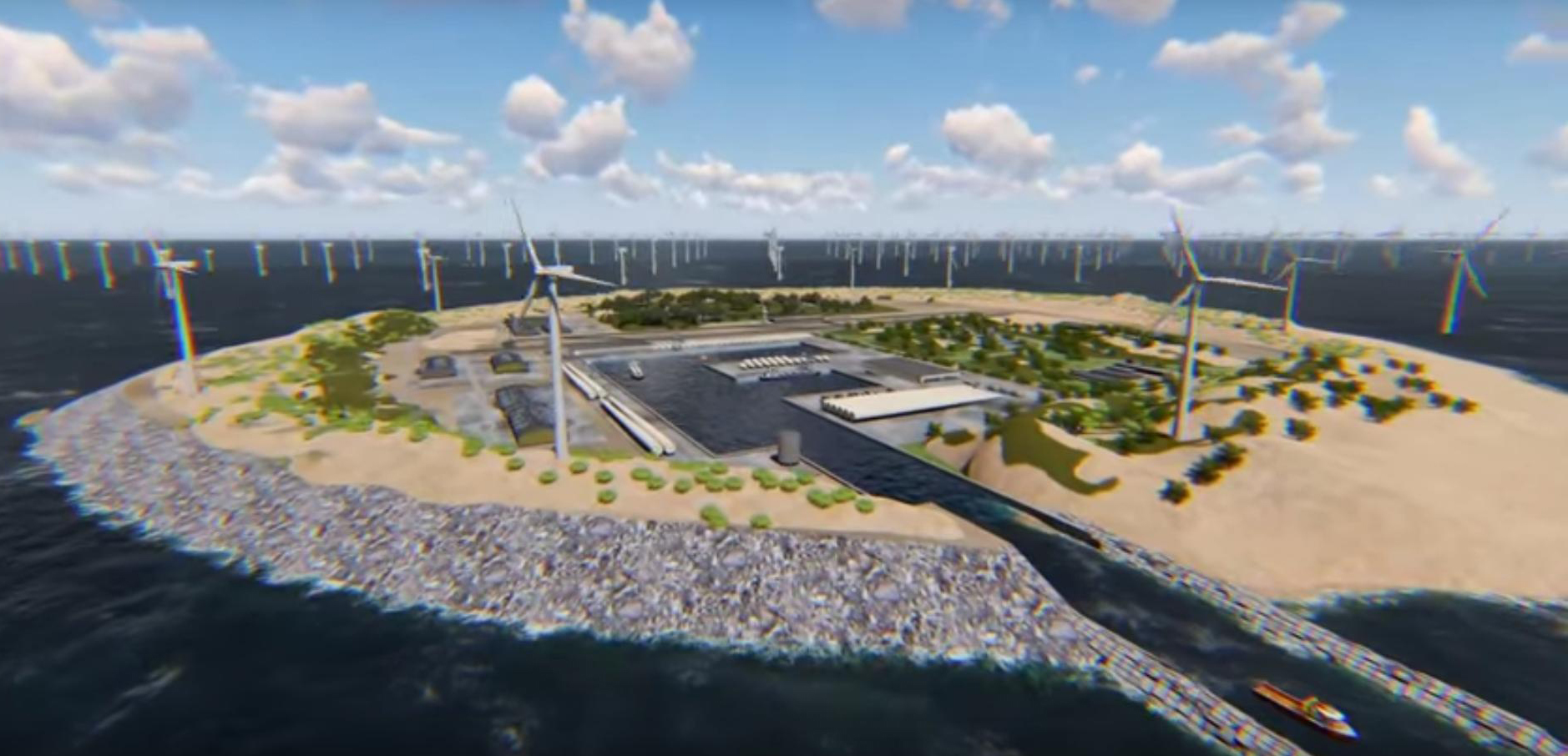 The TenneT vision for an offshore wind farm island hub