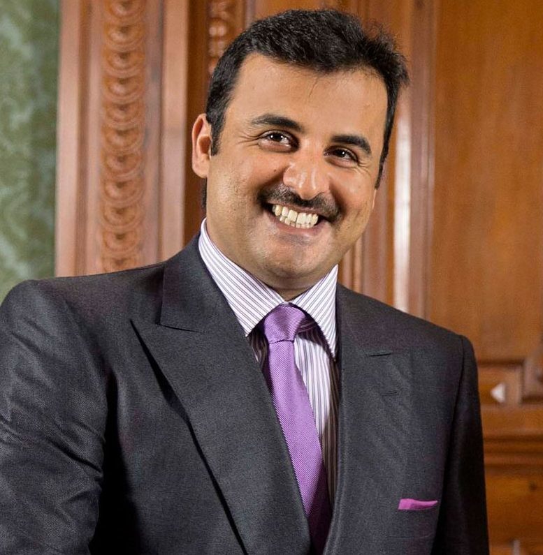 Qatar’s emir, Sheikh Tamim bin Hamad Al Thani