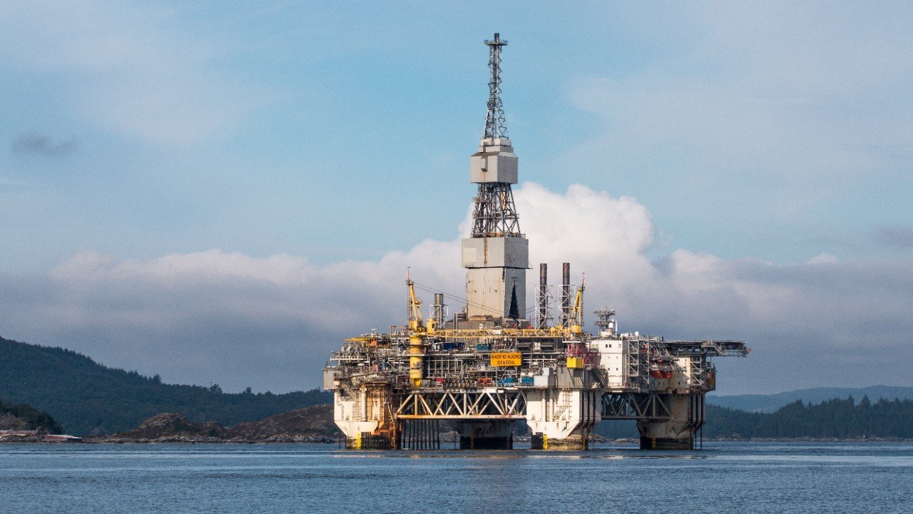 The Njord A platform. (Photo: Thomas Sola/Statoil)