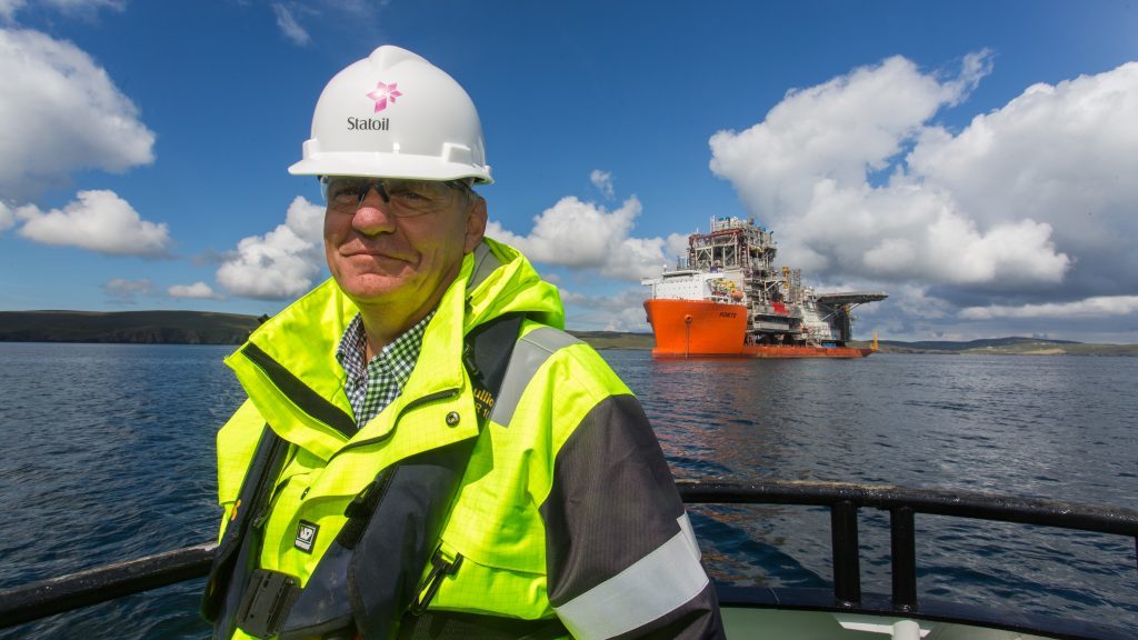 Uno Rognli, Project Director
(Ross Johnston/Newsline Media/Statoil)