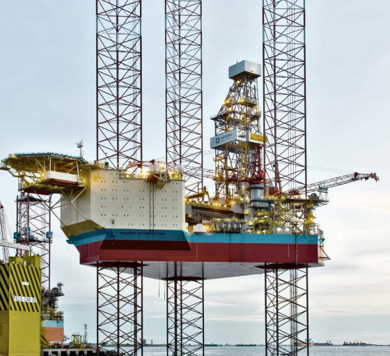 The Maersk Interceptor rig