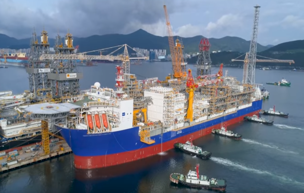 Ichthys FPSO sets sail from Korean yard