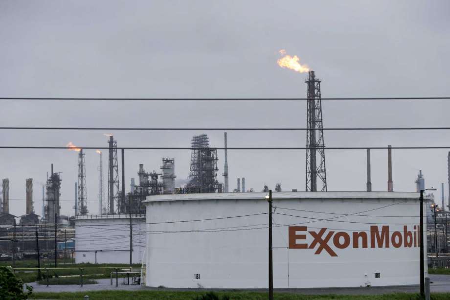 Exxon has set out plans to cut greenhouse gas emissions and gas flaring, although sticking to its oil and gas focus.