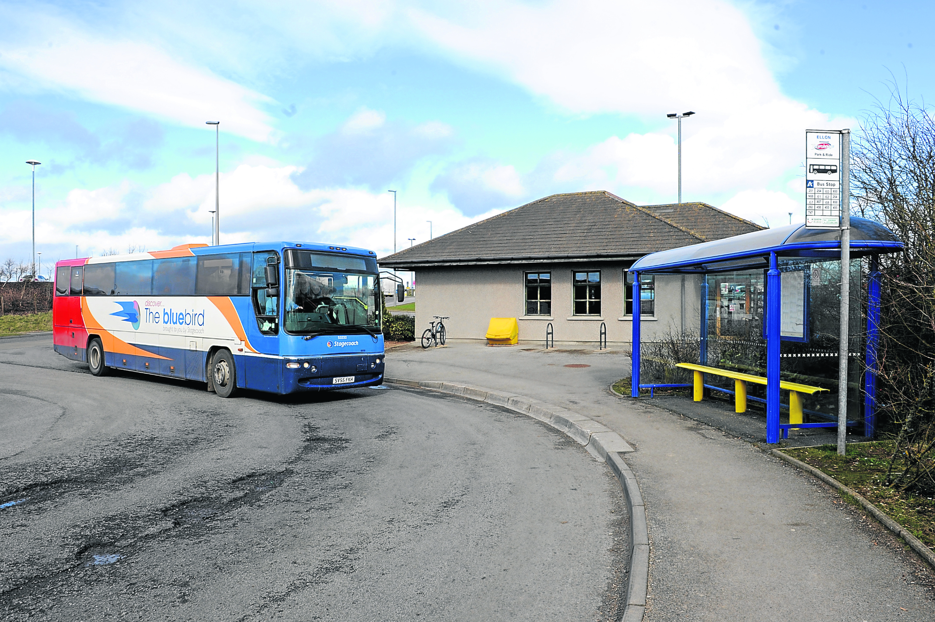 North-east bus operators blame oil and gas downturn for decline in park and ride passengers.