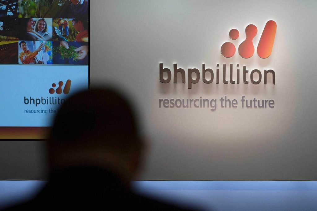 A BHP Billiton Ltd.. Photographer: Simon Dawson/Bloomberg