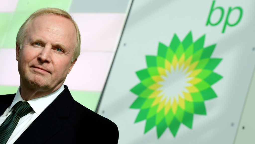 BP chief executive Bob Dudley