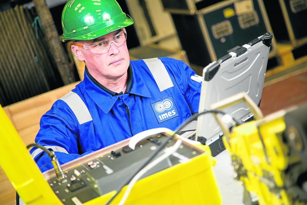 Imes provides inspection and engineering services and monitoring and control systems for energy and defence customers