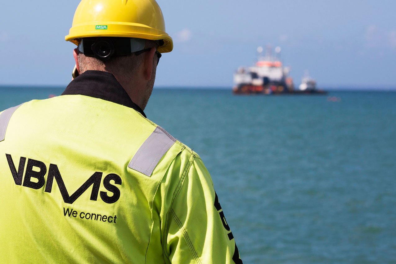 VBMS has been chosen to lay cables for a UK offshore wind farm project.