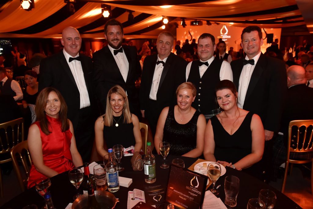 Press & Journal's Gold Awards 2017, at the Marcliffe Hotel.

Picture of table 21 Enpro Subsea.

Picture by KENNY ELRICK     08/09/2017